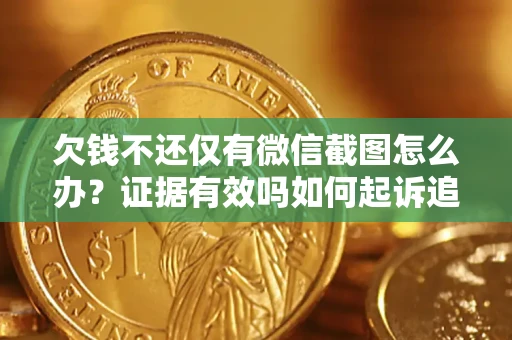 济南欠钱不还仅有微信截图怎么办？证据有效吗如何起诉追回欠款？