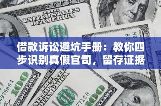 济南借款诉讼避坑手册：教你四步识别真假官司，留存证据不踩雷