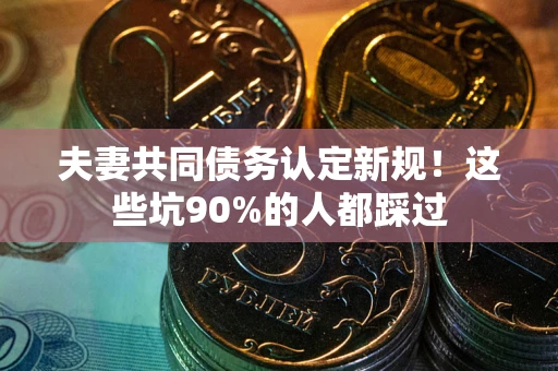 济南夫妻共同债务认定新规！这些坑90%的人都踩过