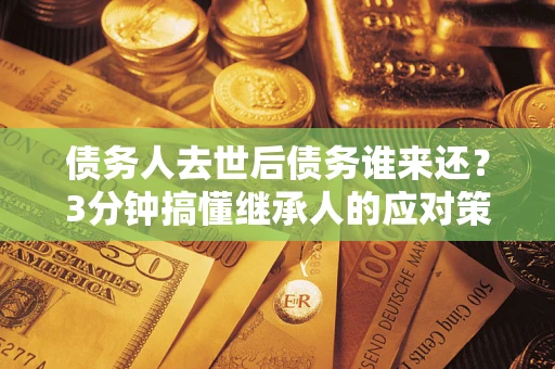 济南债务人去世后债务谁来还？3分钟搞懂继承人的应对策略